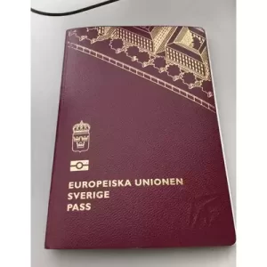 FAKE SWEDISH PASSPORT Online