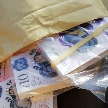 Counterfeit Pound sterling banknotes