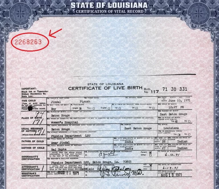 Fake US Birth certificate for sale