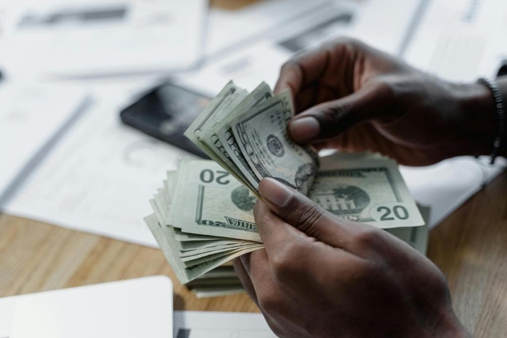 Counterfeit 20 dollars